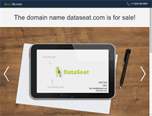 Tablet Screenshot of dataseat.com